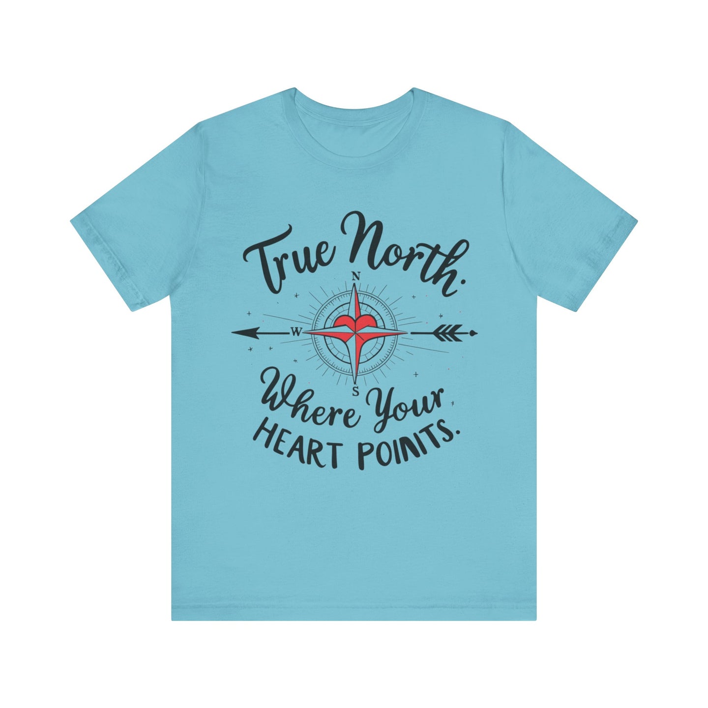 True North , Elegant Compass Tee